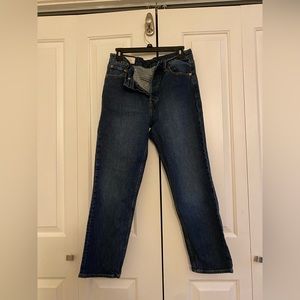 Gap Cheeky Straight High Rise Jeans